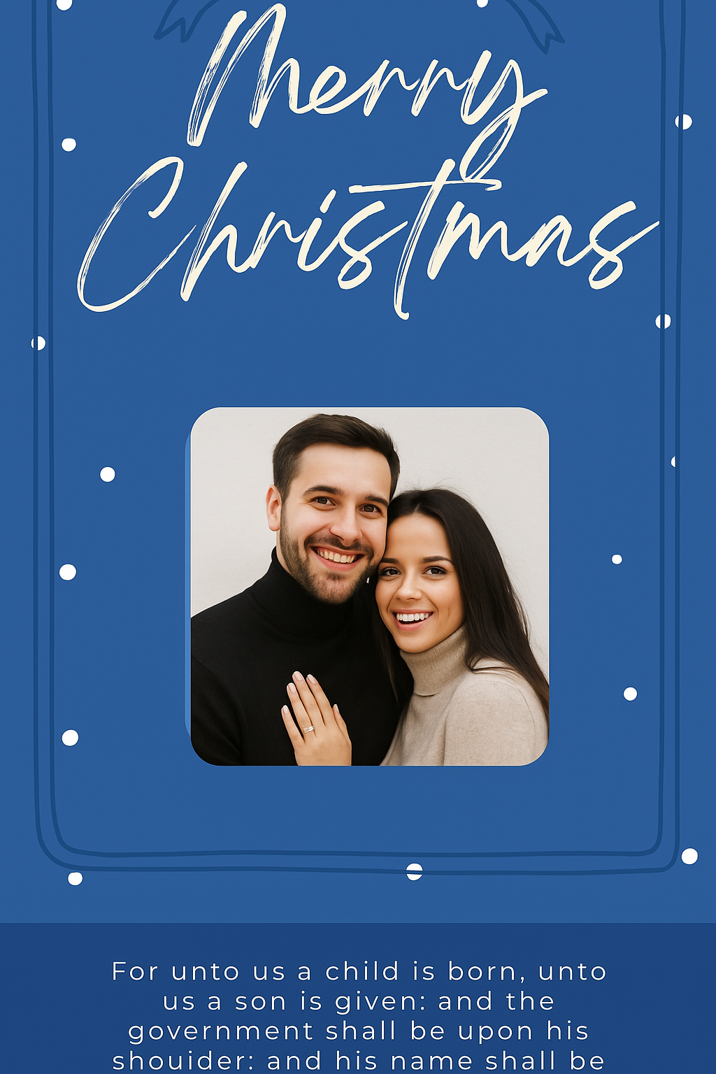 2" by 2" Custom Magnet with 4" by 8" Card