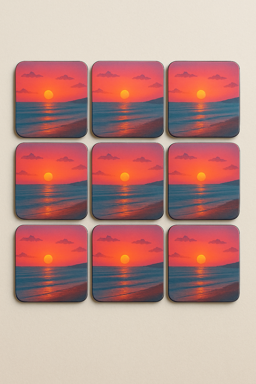 50 Pack - 2" by 2" Custom Photo Magnets